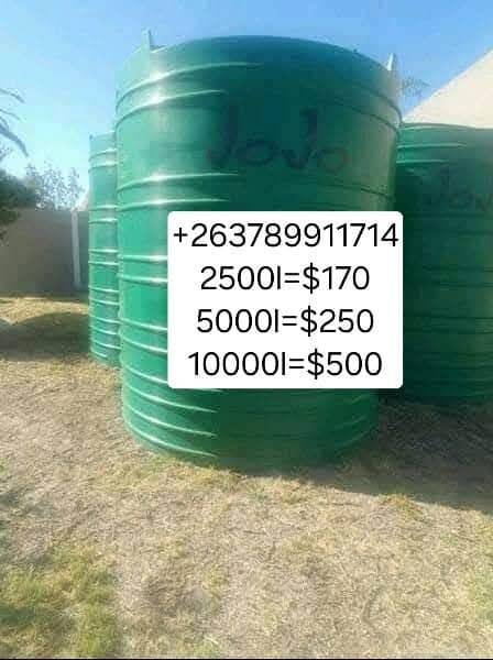 A picture of Jojo water tank and stand for sale 