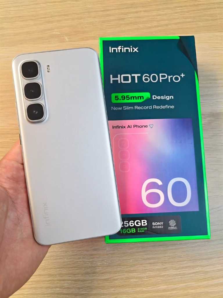 A picture of Infinix Hot 60 Pro Plus Curved Screen 256GB