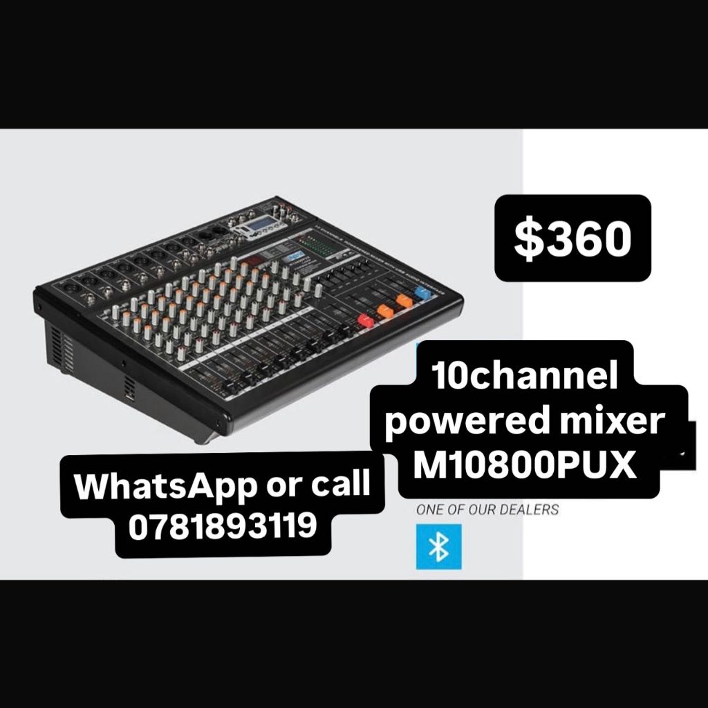 A picture of Powered mixer