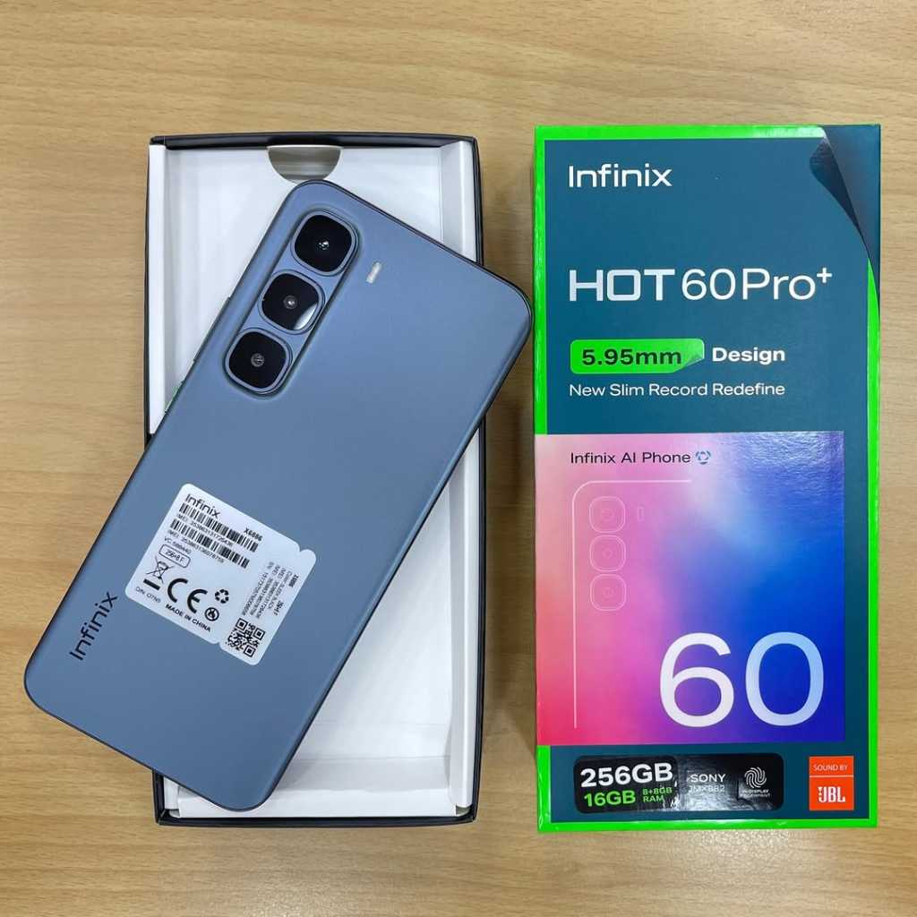 A picture of Infinix Hot 60 Pro Plus Curved Screen Comes with a