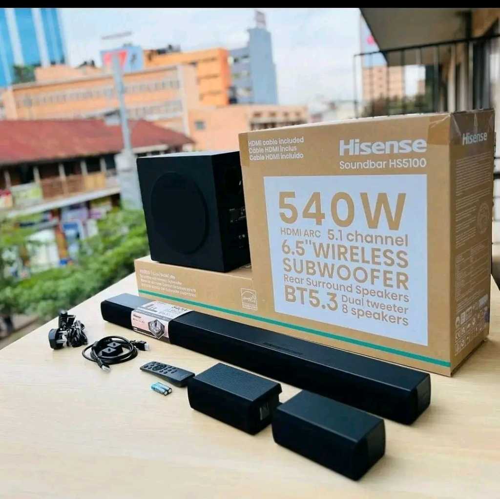 A picture of HISENSE HS5100 SOUNDBAR 540W