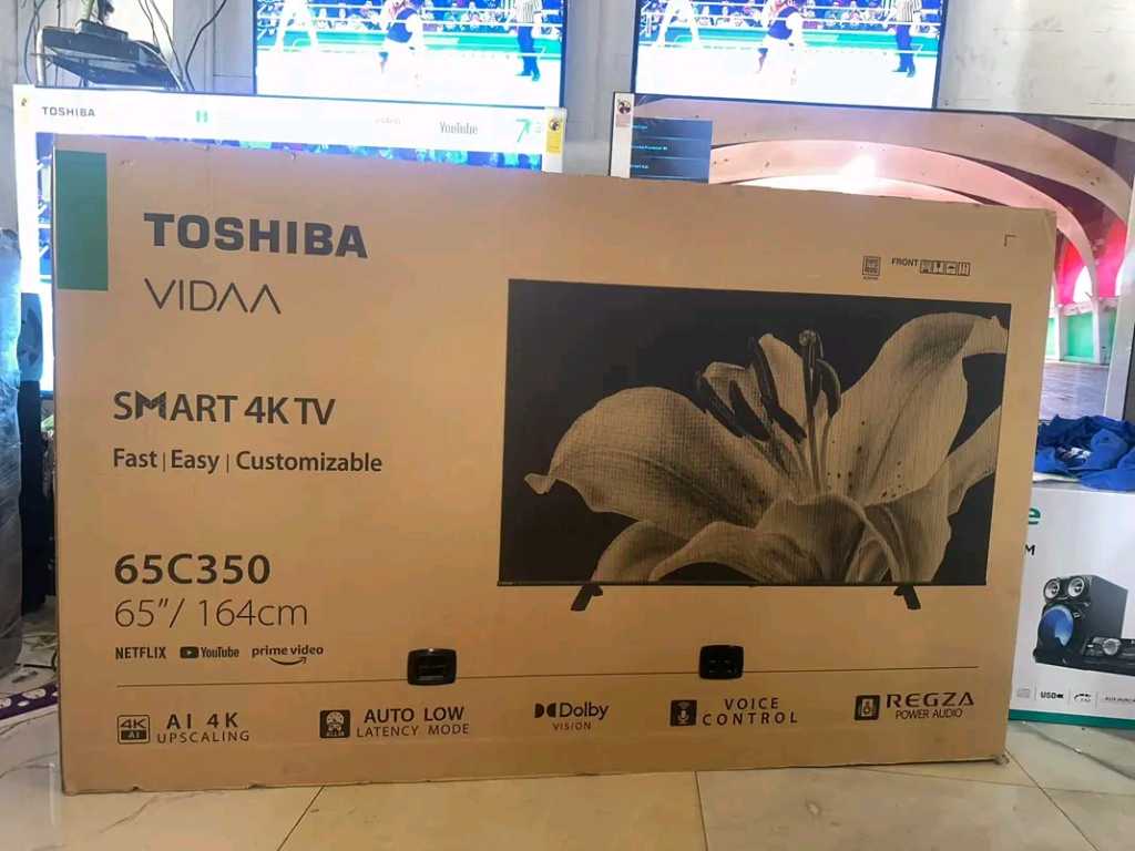 A picture of TOSHIBA 65 GOOGLE TV SMART UHD 4K 