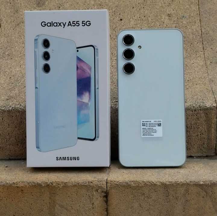 A picture of Samsung A55 5G 128GB Storage 8GB RAM 50MP Camera 5000mah