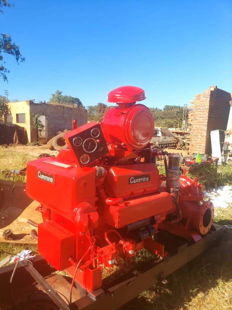 A picture of Cummins v378 disiel water pump