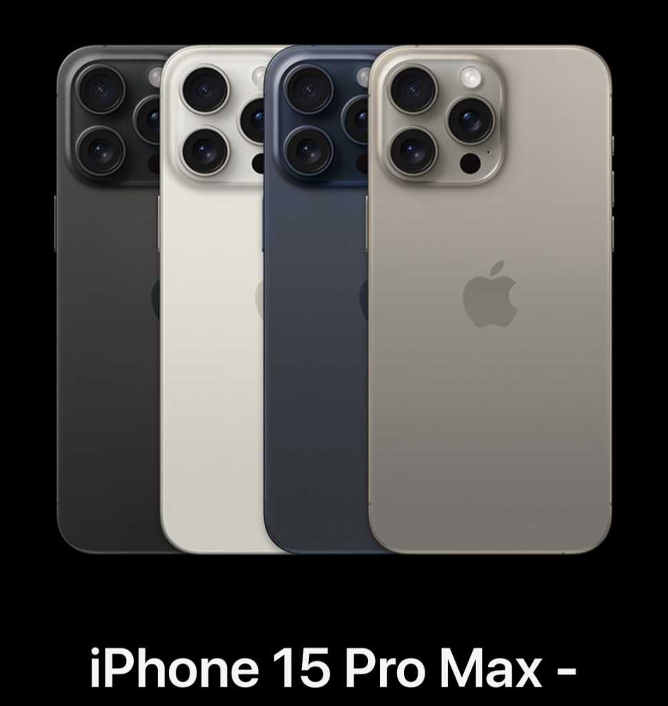 IPhone 15 Pro max