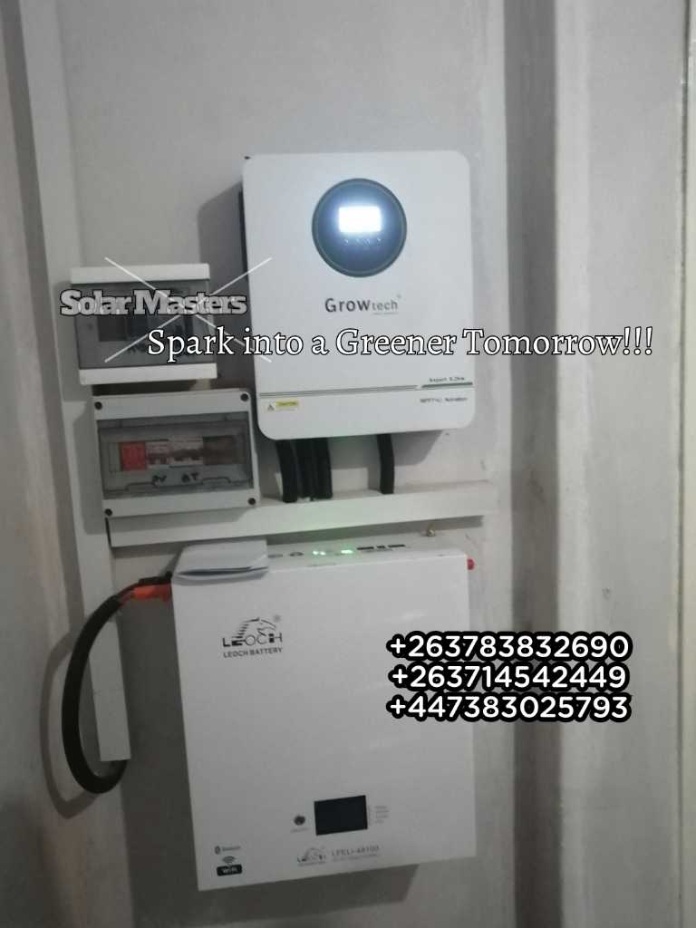 A picture of Solar System Installation 