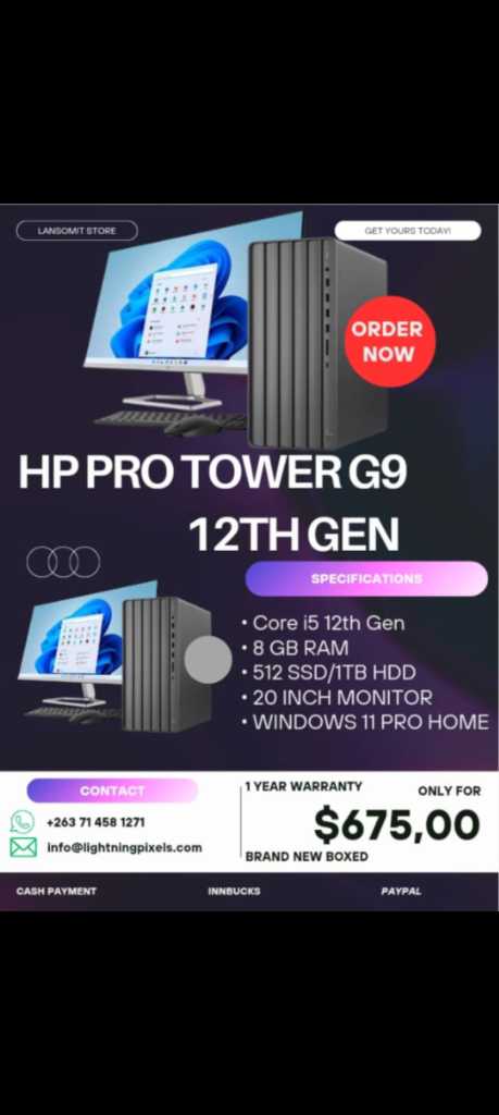 A picture of Hp Desktop 