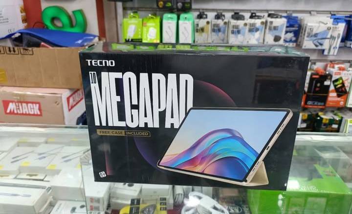 A picture of Tecno Megapad 10 Inches Screen 128GB Storage 4GB RAM 