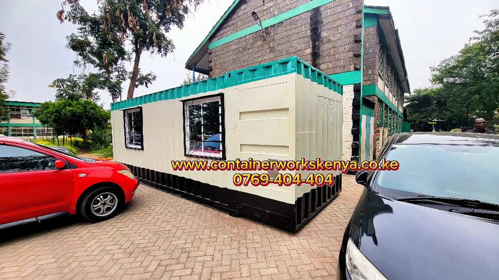 A picture of 20ft container office