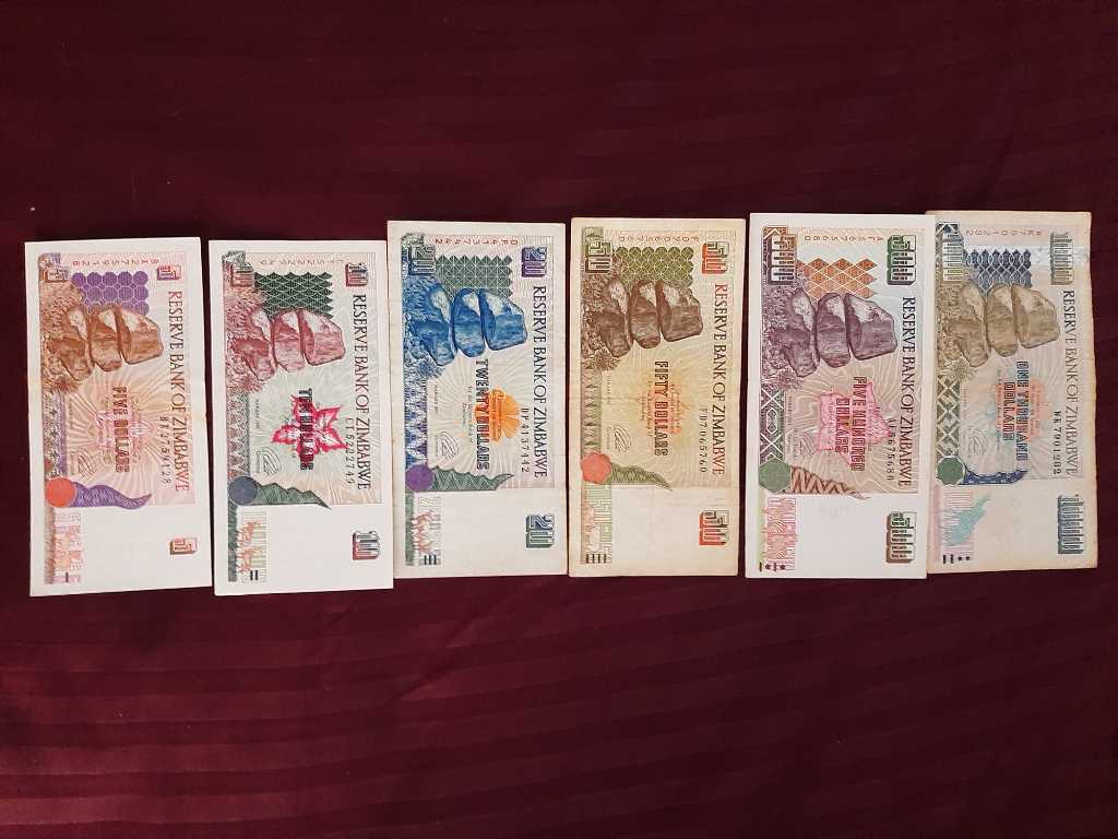 A picture of Old Coins and Notes