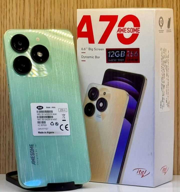 Itel A70 128GB Storage 