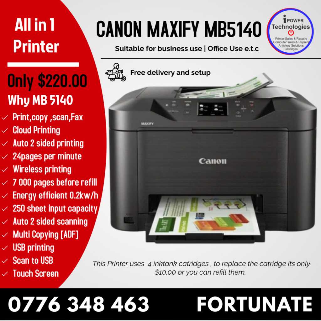 Printers For Sale In Zimbabwe Hp Canon Epson Xerox
