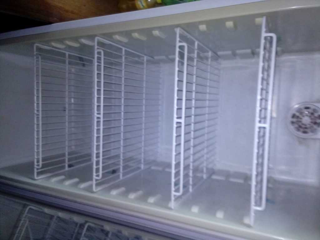 A picture of ADH fridge with display