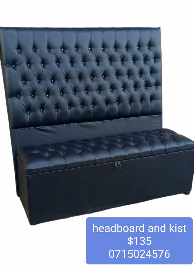A picture of Headboard and kists 