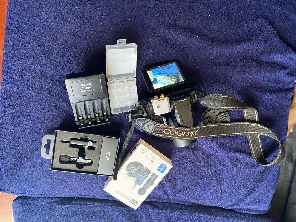 A picture of Nikon COOLPIX L840 Plus Wireless External Lapel Mic