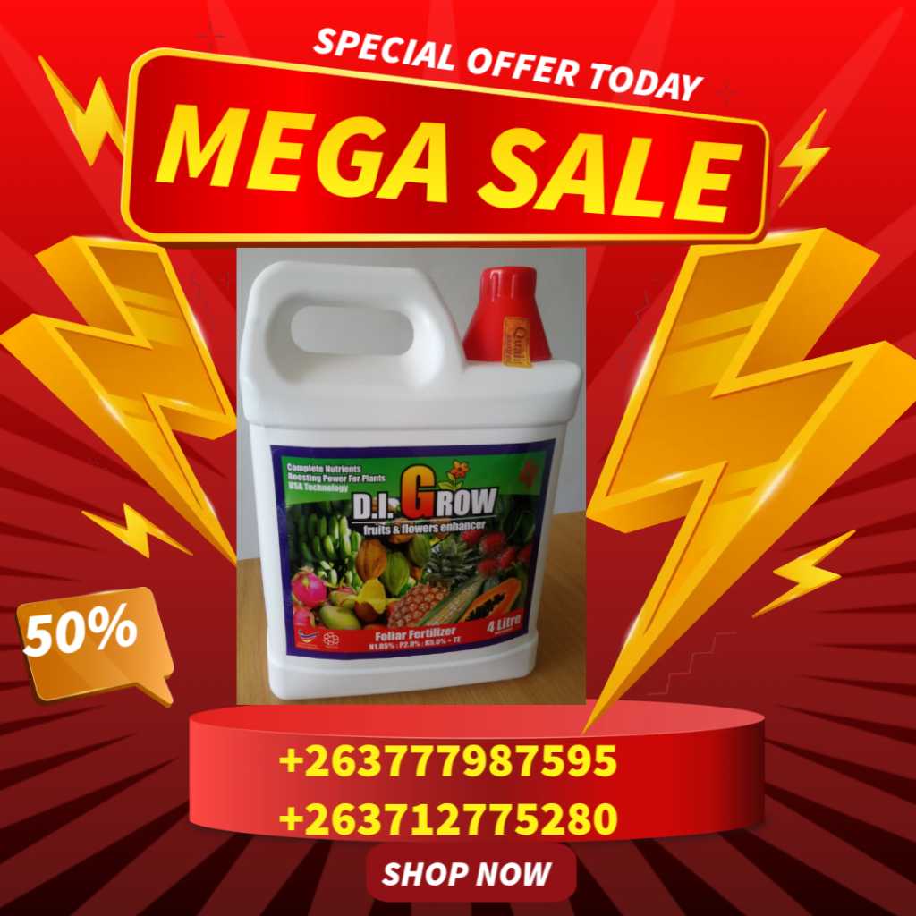 A picture of D.I GROW FOLIAR FERTILIZER