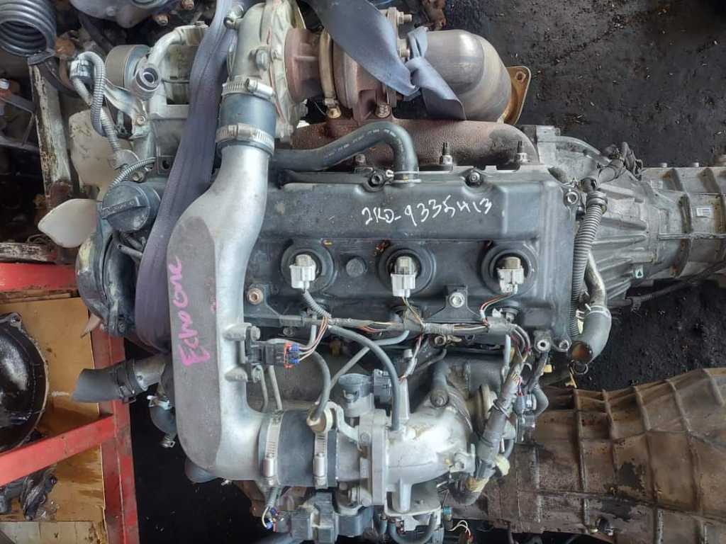 A picture of Toyota hilux 1kd engines 