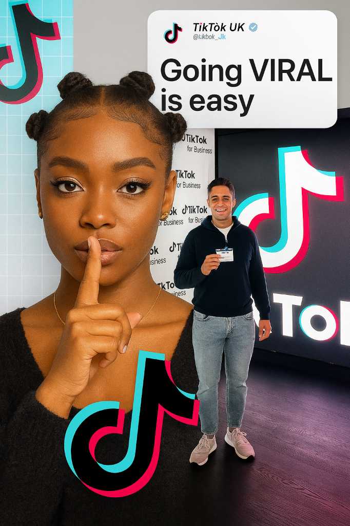 A picture of Buy TikTok followers views likes saves live streams shares etc