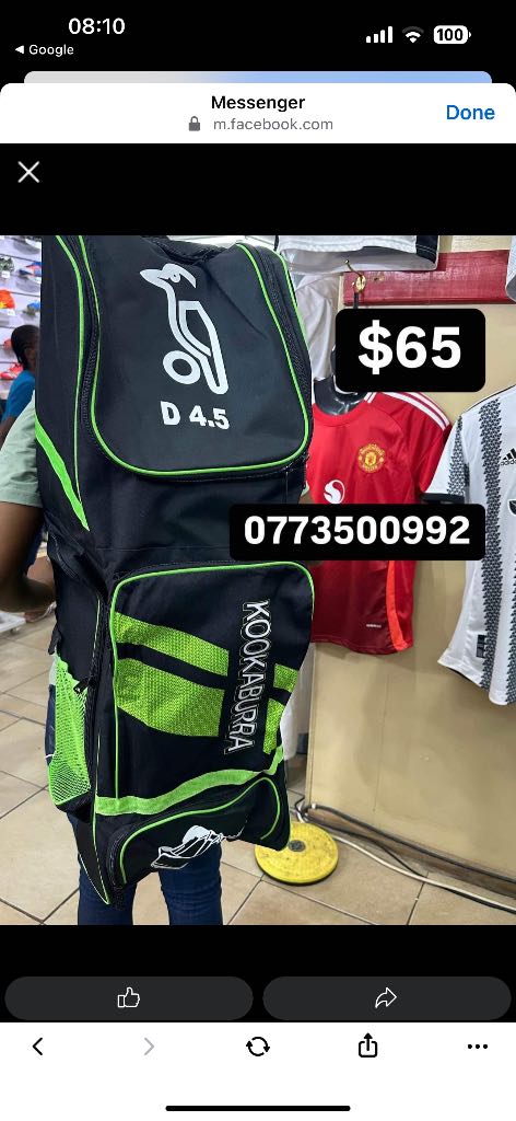 A picture of Cricket kit