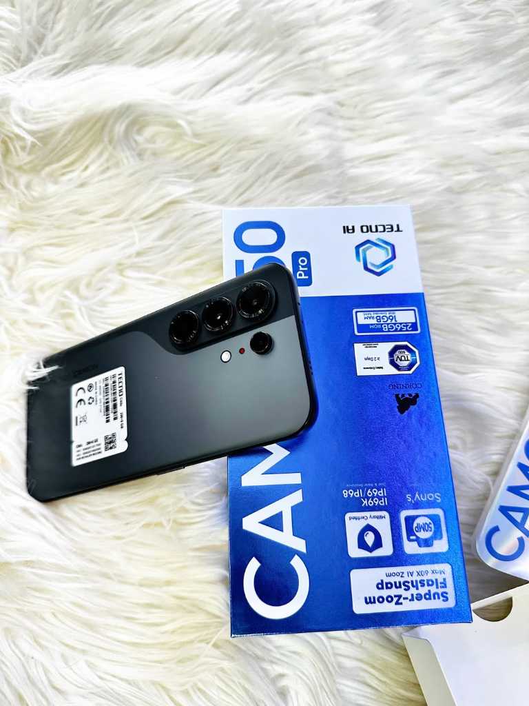 A picture of Tecno Camon 50 Pro 256GB Curved Screen 8GB RAM