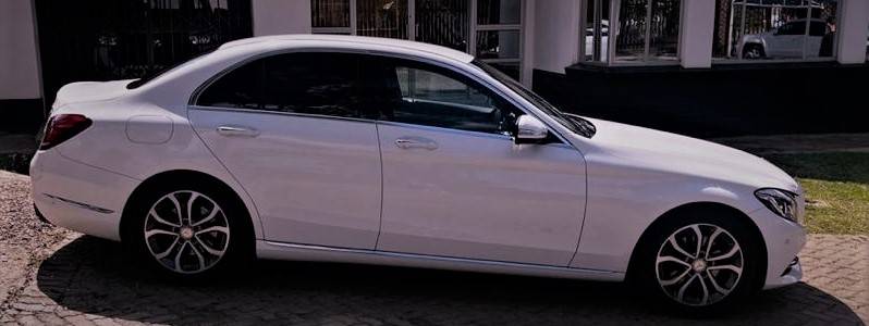 A picture of Mercedes c class 
