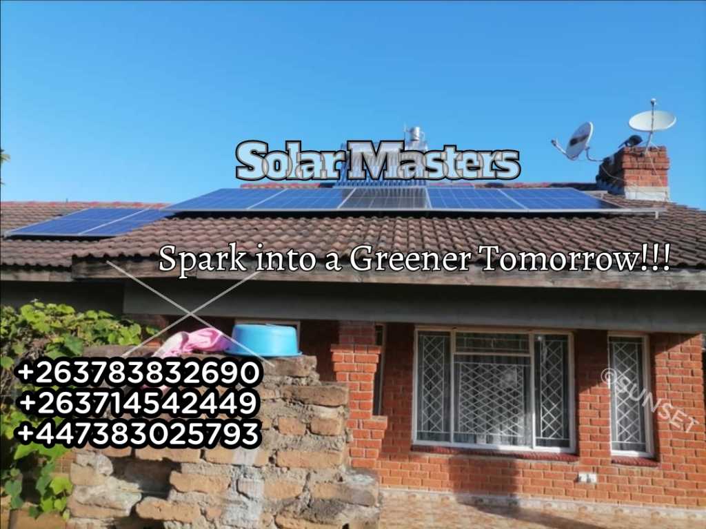 A picture of Solar System Installation 