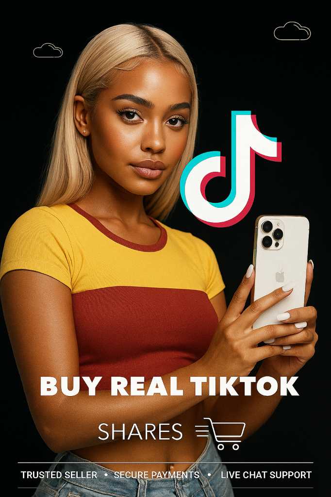A picture of Buy TikTok followers views likes saves live streams shares etc