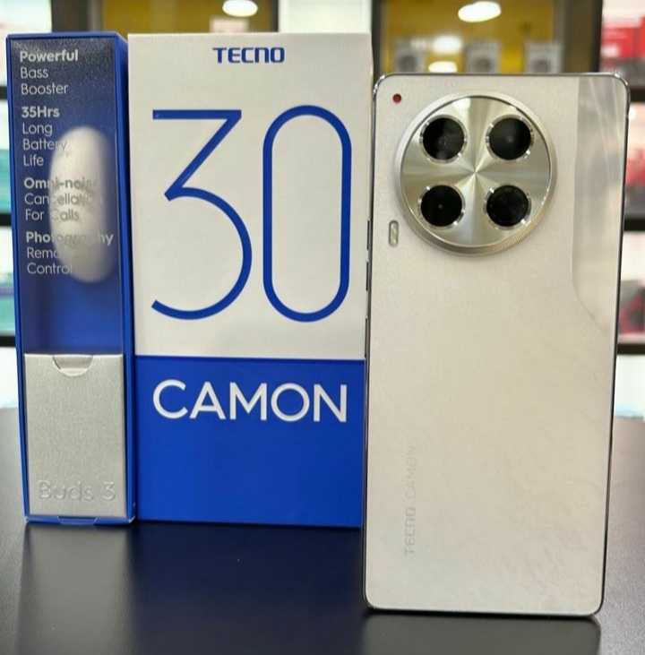 Tecno Camon 30 256GB 8GB RAM 108MP Camera 5000mah Battery life 
