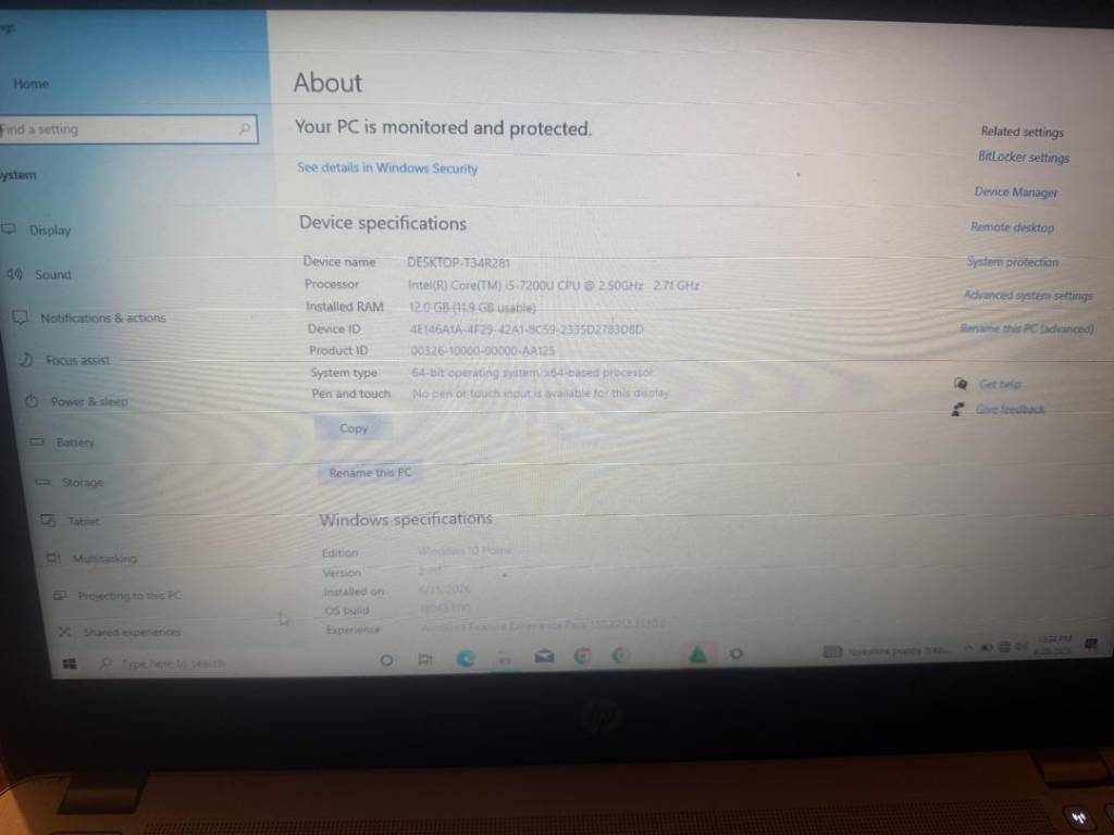 A picture of Hp Probook 430