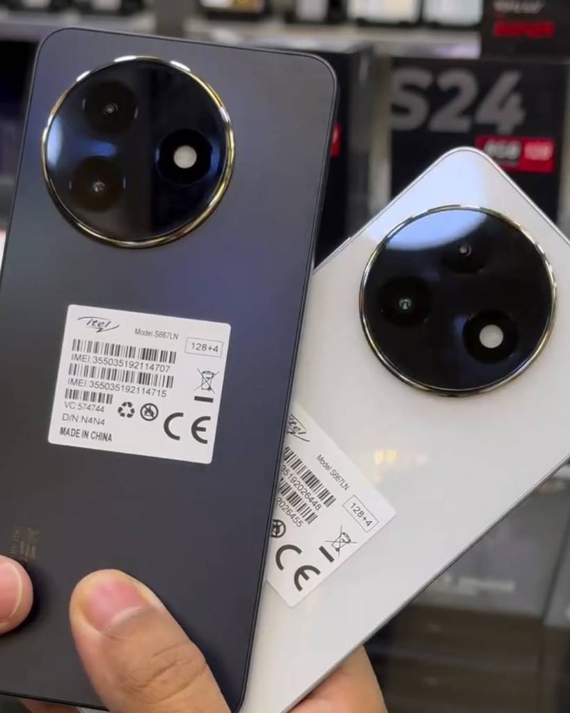 A picture of Itel S24 128GB with 108MP Camera Good Camera Quality
