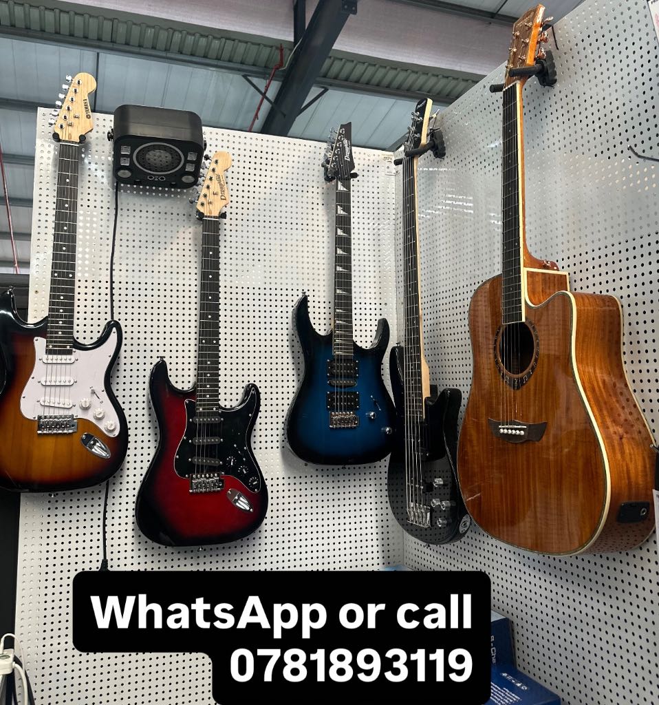 A picture of Guitars