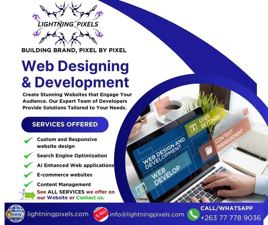 A picture of Web development services