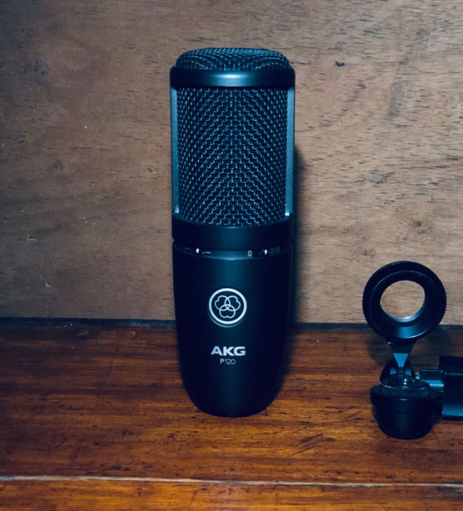 AKG P120 studio condenser microphone 