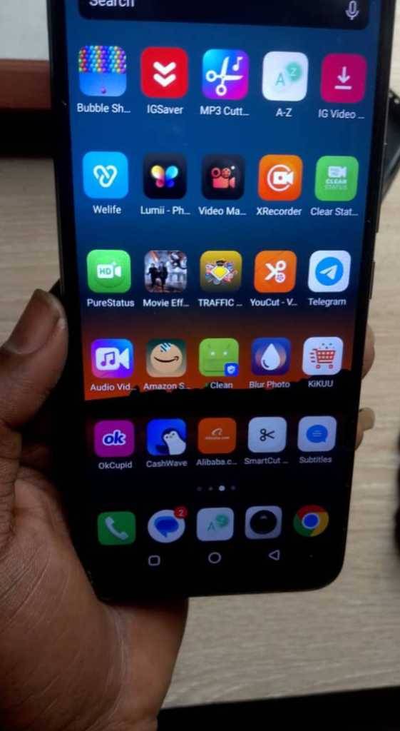 A picture of Infinix smart 6 S 