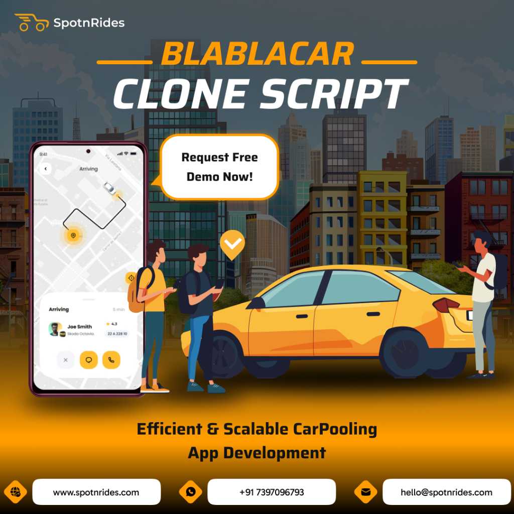 A picture of Start Your Own Taxi Service With SpotnRides Scalable App Solutions
