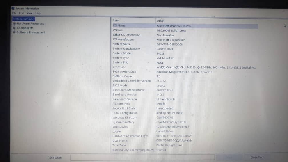 A picture of POSITIVO BGH I5 500GB HDD 4GB RAM