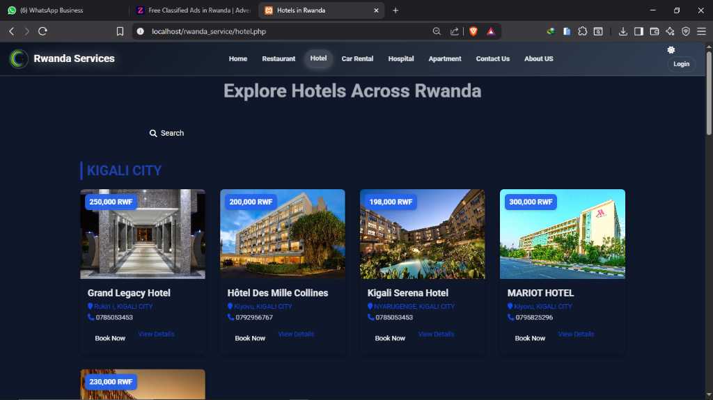 A picture of RWANDA SERVICE
