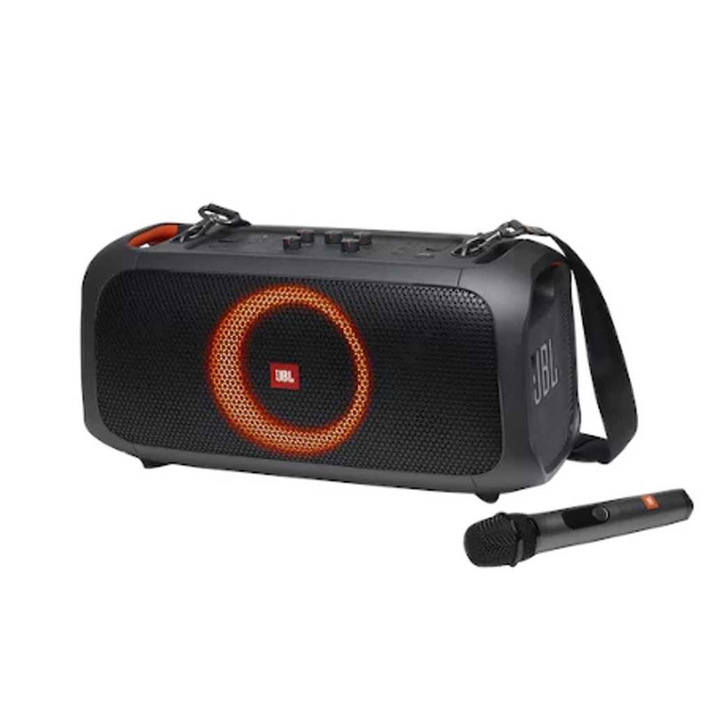 A picture of JBL Loudspeaker with Microphone