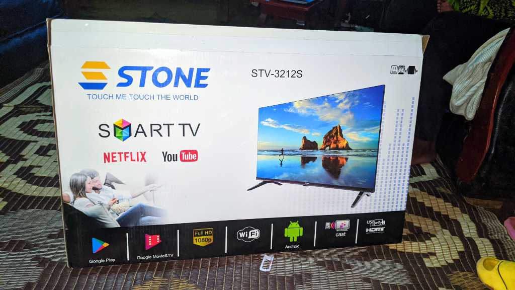 A picture of Quick deal E Stone Smart Tv Sonac speakers and canal