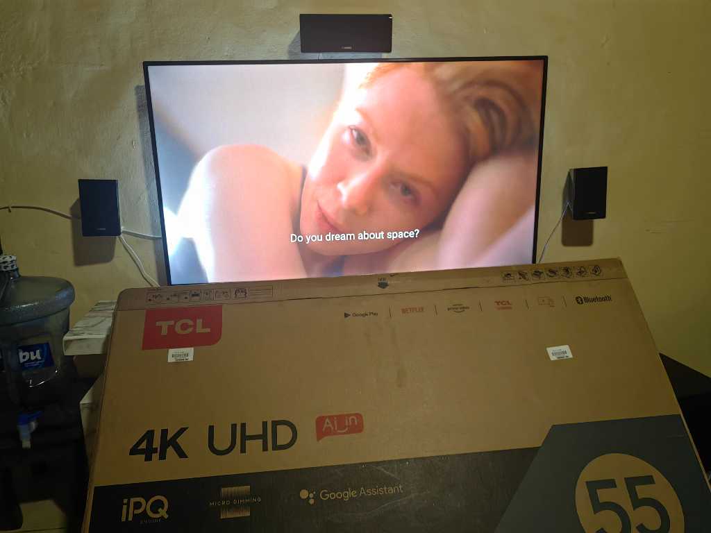 TCL android smart tv - 55 inch