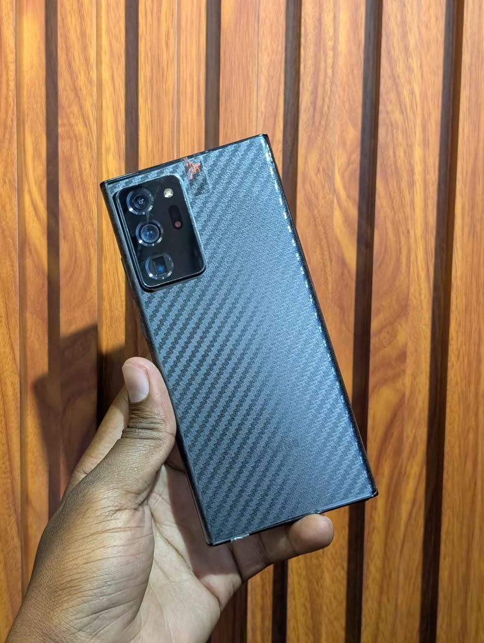 A picture of Samsung galaxy Note 20 Ultra