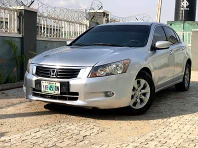 A picture of EVIL SPIRIT A Neatly Used Hond Accord 2010 Model With