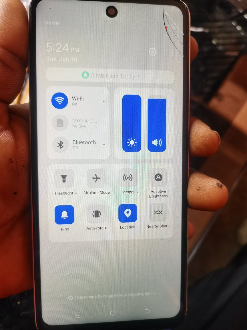 A picture of tecno spark Go 2024 0707633788 64gb