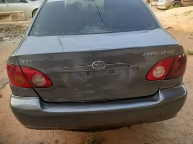 A picture of Registered but not used at all 04 05 Corolla sparkling