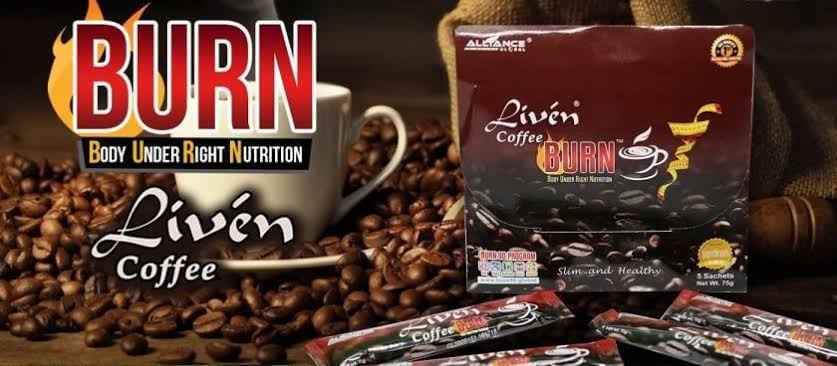 A picture of Liven burn coffee
