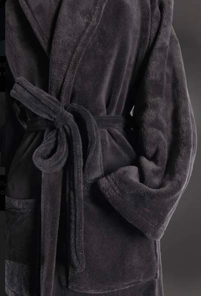 A picture of Women s and men s bathrobe