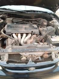 A picture of Toyota Corolla going for 950 Only ac not working Location