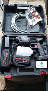A picture of Rechargeable Portable High Pressure Washers with 2 Batteries Ksh 6