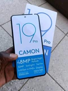 A picture of TECNO CAMON 19PRO call WhatsApp 0700 246144
