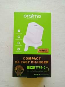 A picture of Oraimo fast chargers